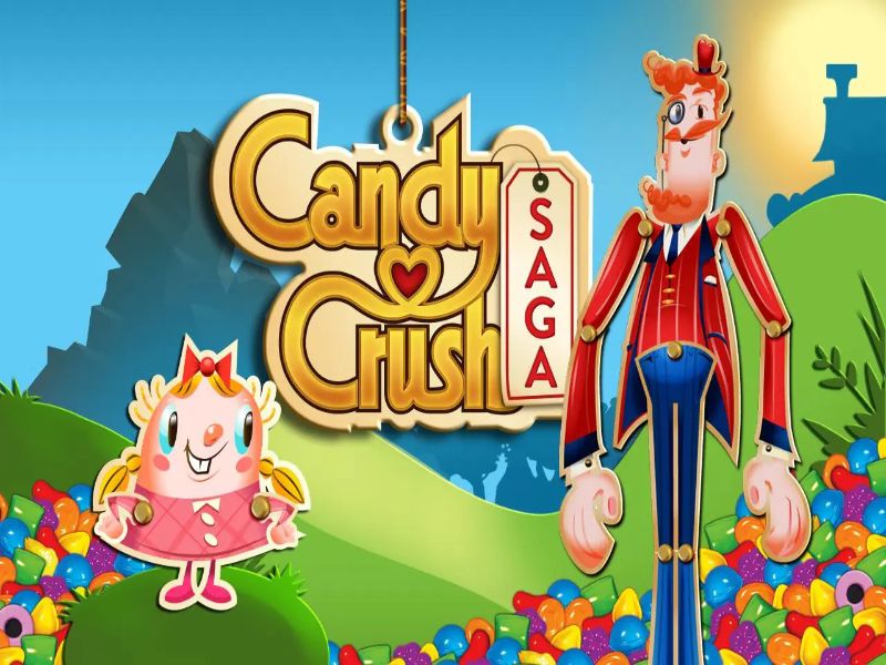 Candy Crush Saga có giao diện đẹp mắt