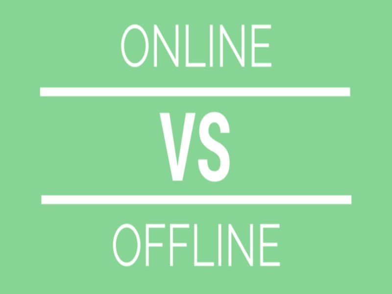 Sự khác biệt giữa game online và game offline